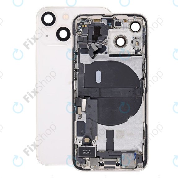 Заден калъф със малки части за iPhone 13 Mini, Starlight
