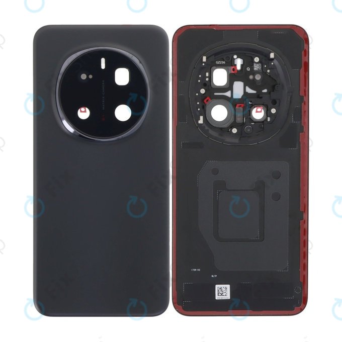 Заден капак комплект за Honor Magic7 Pro, Black