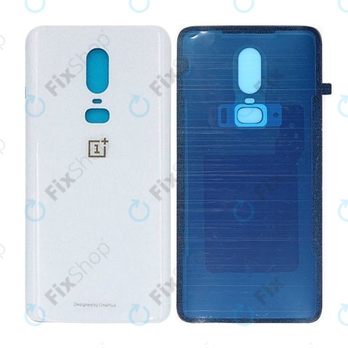 Капак на батерията за OnePlus 6, Silk White