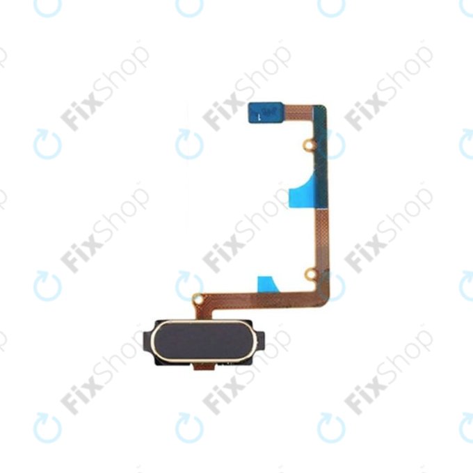 Начален бутон с гъвкав кабел за Samsung A5 A510F (2016), Злато, Gold, GH96-09497A, Genuine Service Pack