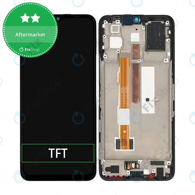 дисплей за Vivo Y72 5G V2041, Тъчскрийн и рамка, TFT