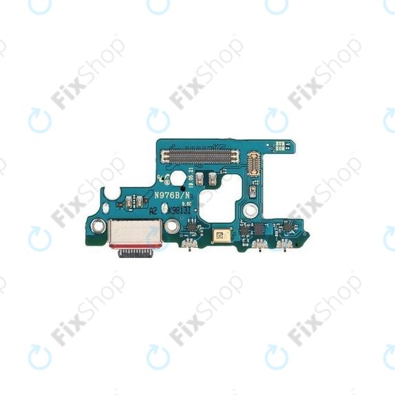 Зареждащ конектор PCB платка за Samsung Note 10 Plus N975F, GH96-12741A, Genuine Service Pack