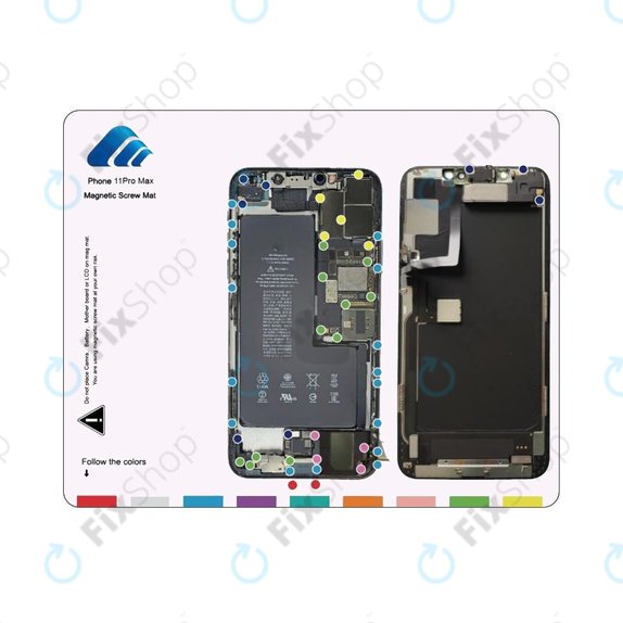 Магнитна подложка за винтове за iPhone 11 Pro Max