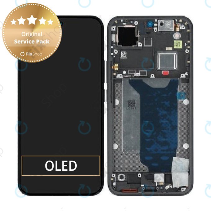 Дисплей за Xiaomi 15T Pro 5G, Black, Тъчскрийн с рамка, 5600040O12U00, Genuine Service Pack