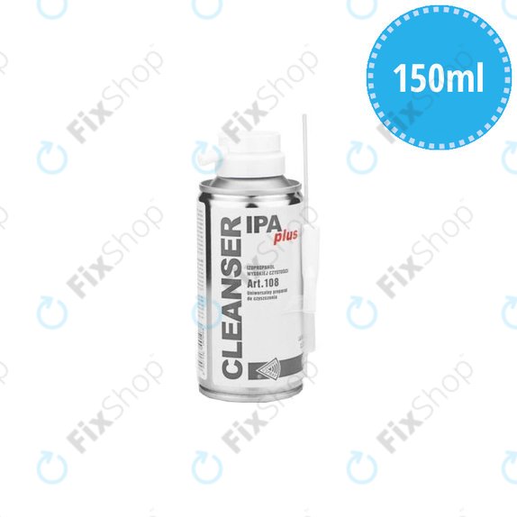 Почистващ спрей с четка, Isopropanol 100%, 150мл, Cleanser IPA Plus