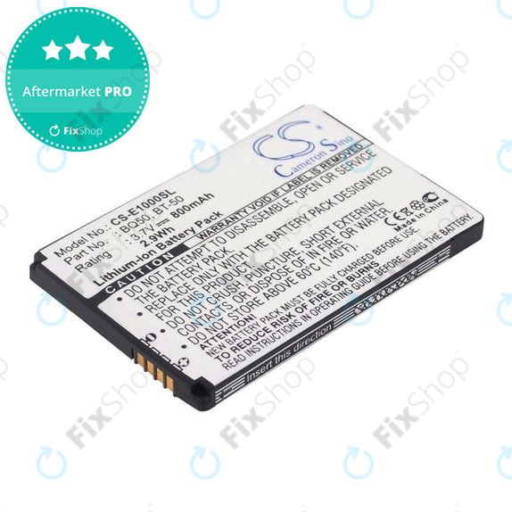 Батерия за Motorola Wilder, 800mAh, Li-Ion, 3.7V, BQ50, HQ