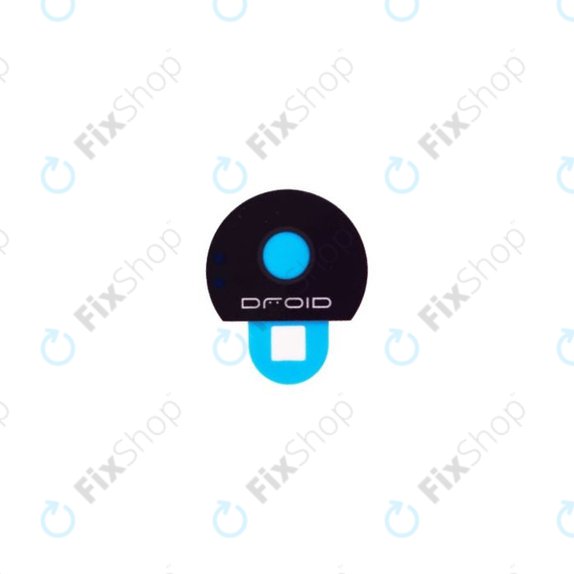 Стъкло за обектив на задната камера за Moto Z XT1650, черен, Black