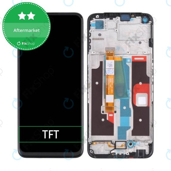 дисплей за Realme 8i RMX3151, Тъчскрийн и рамка, TFT