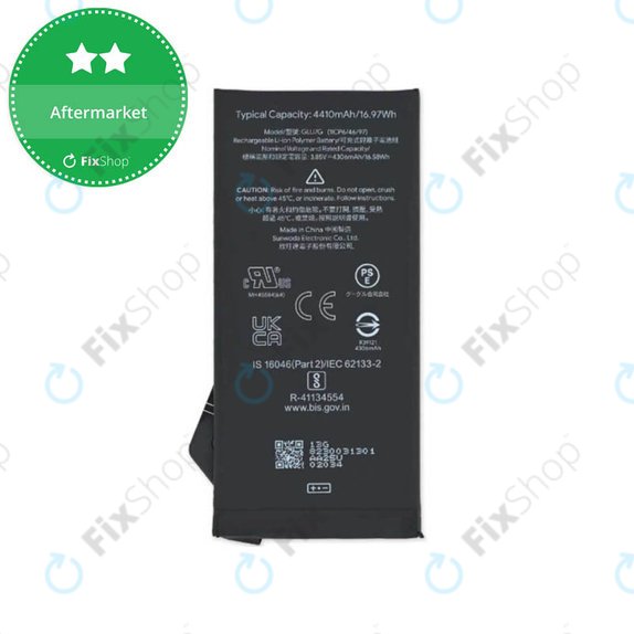 Батерия за Google Pixel 6a GX7AS GB62Z, GLU7G, 4410mAh