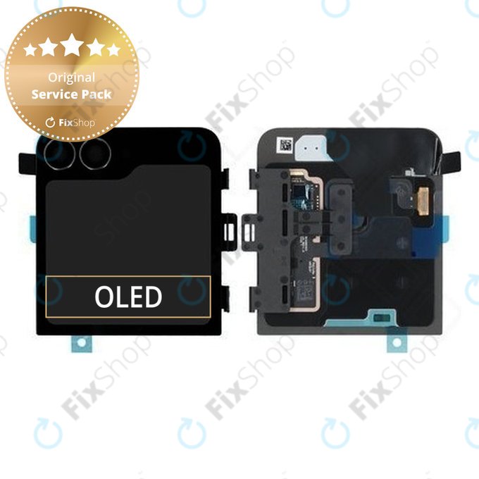 Дисплей за Samsung Z Flip 7 FE F761B, Тъчскрийн без рамка, Sub, GH97-30985A Genuine Service Pack