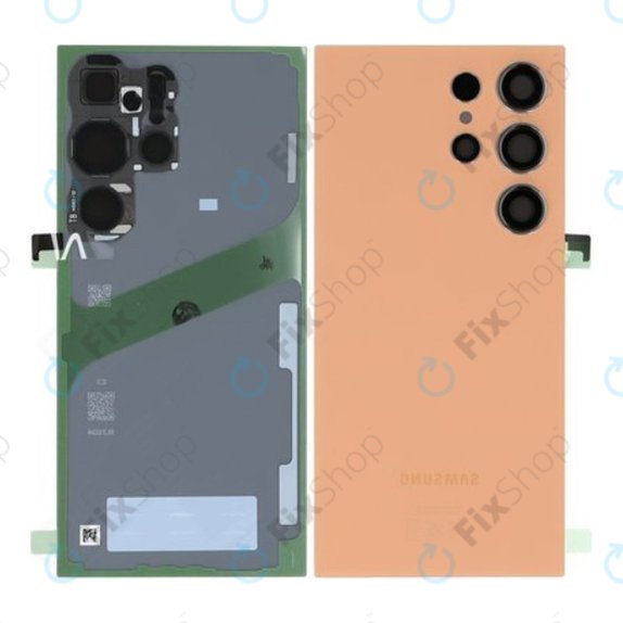 Капак на батерията за Samsung S24 Ultra S928B, GH82-33349G, Titanium Orange, Genuine Service Pack