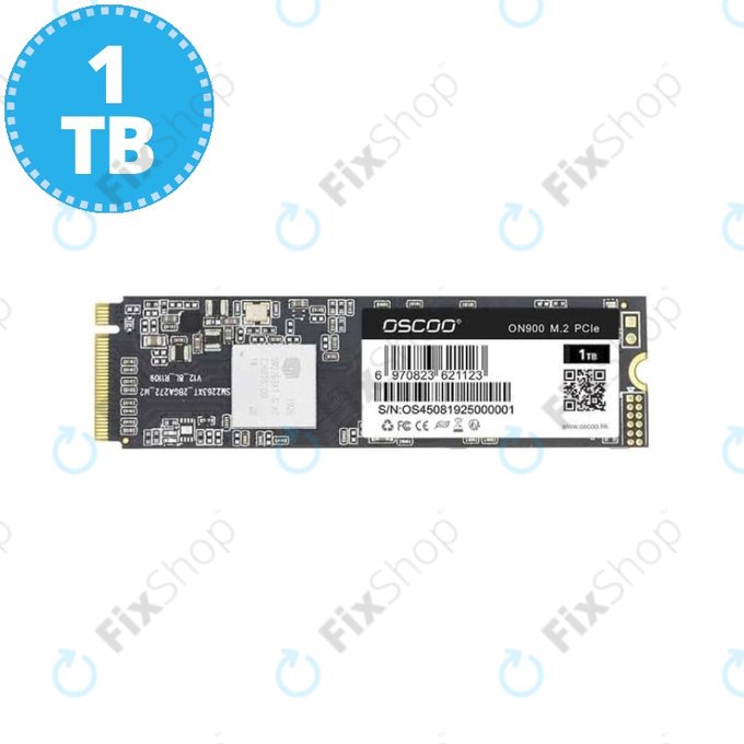 Oscoo ON900 M.2 PCIe - SSD 1TB - MacBook Air, Pro (Mid 2013 - 2017)