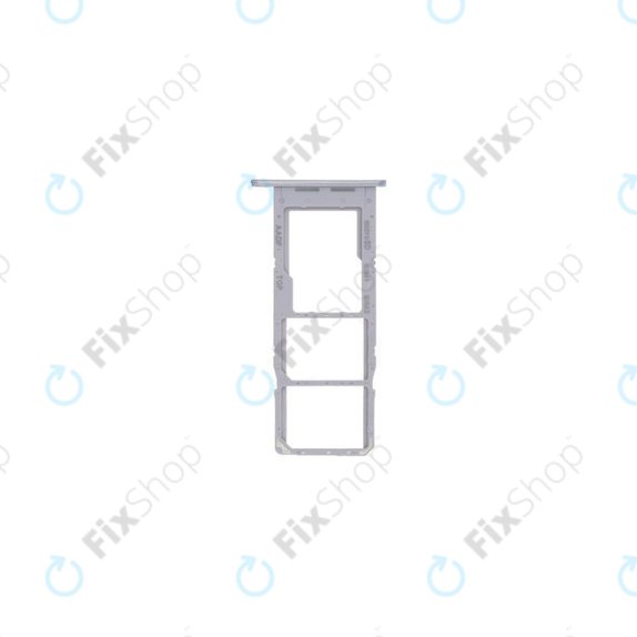 SIM държач за Samsung A14 5G A146B, GH81-23304A, Сребро, Silver, Genuine Service Pack