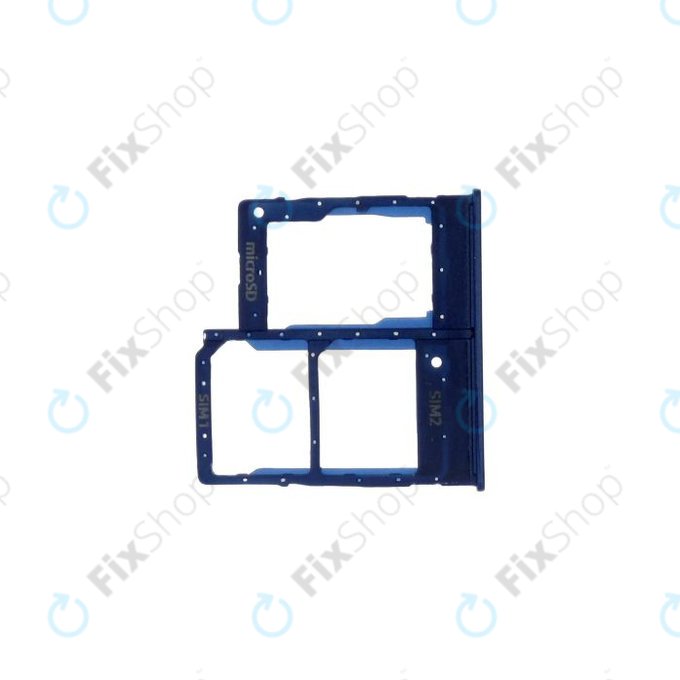 SIM държач за Samsung A20e A202F, син, Blue, GH98-44377C, Genuine Service Pack