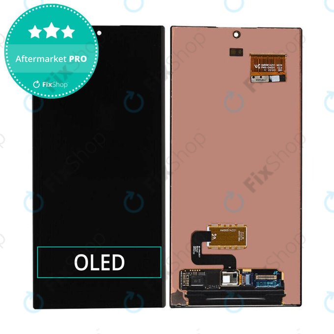 дисплей OLED за Samsung S22 Ultra S908B, Тъчскрийн без рамка