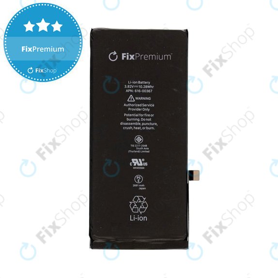 Батерия за iPhone 8 Plus, 2691mAh, FixPremium