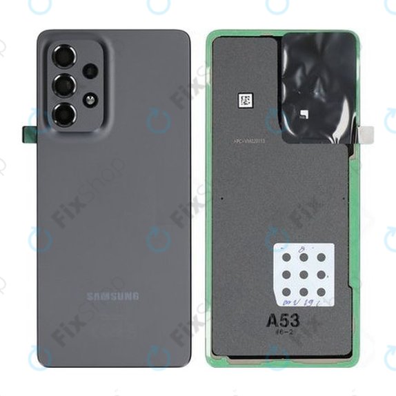 Капак на батерията за Samsung A53 5G A536B, GH82-28017A, черен, Black, Genuine Service Pack