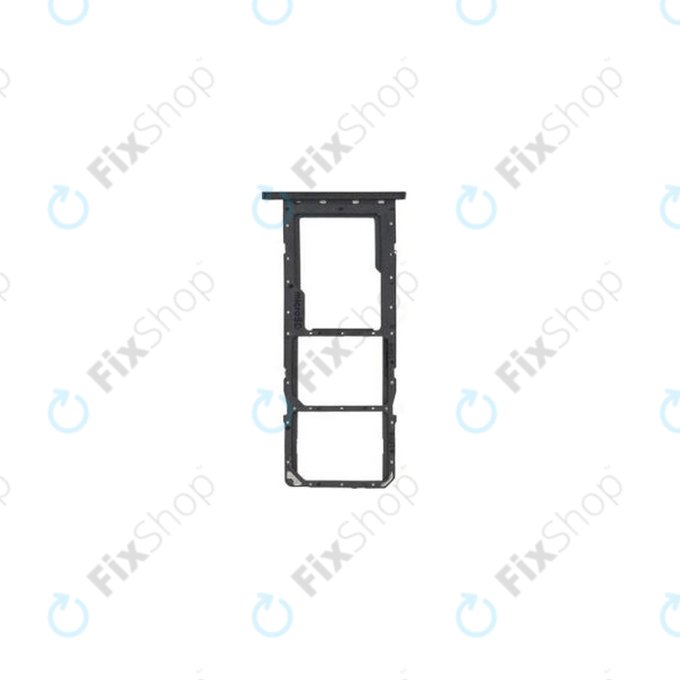 SIM държач за Samsung A03 A035G, GH81-21642A, черен, Black, Genuine Service Pack