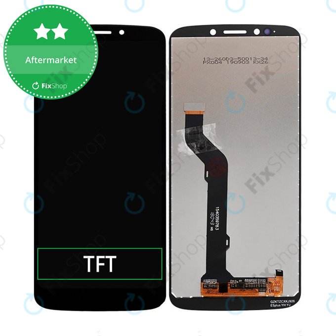 дисплей за Motorola Moto E5 Plus XT1924, Тъчскрийн без рамка, златен, Gold, TFT