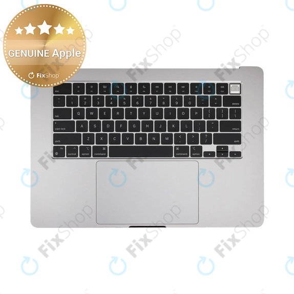 Горен корпус с клавиатура за MacBook Air 15", A3114 (2024), с US клавиатура и батерия, Space Gray, 661-40266, Genuine Apple