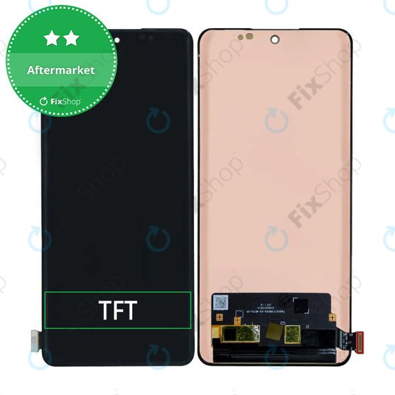 дисплей за Oppo Reno 10 CPH2531, Тъчскрийн без рамка, TFT