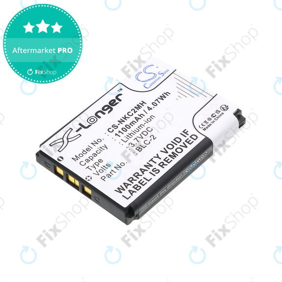 Батерия за Nokia 3310, 3330, 1220, 1260, 3560, 5510, 6650, 6800, BLC-2, Li-ion, 3.7V, 1100mAh, HQ