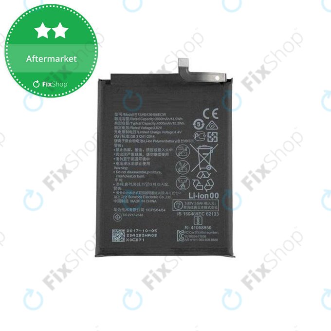 Батерия за Huawei Mate 10 Pro BLA-L29, P20 Pro, Mate 10, View 20, Mate 20, HB436486ECW, 4000mAh