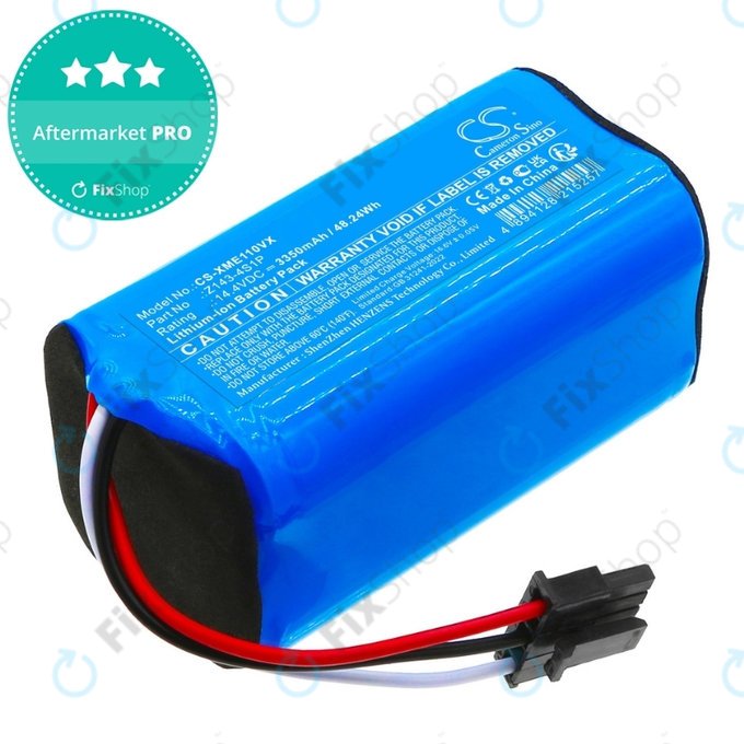 Батерия за Xiaomi Robot Vacuum E5, E10, E10C, 3350mAh, Li-Ion, 14.4V, Z143-4S1P, HQ