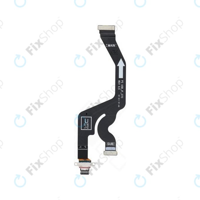 Заряден конектор + flex кабел за Samsung S25 Edge, GH82-37226A, Genuine Service Pack