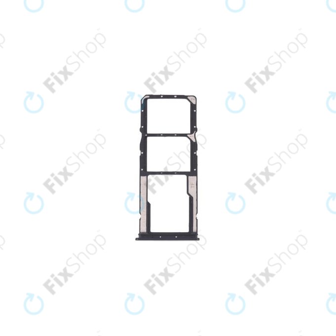 SIM with SD държач за Xiaomi Redmi Note 11, черен, Black