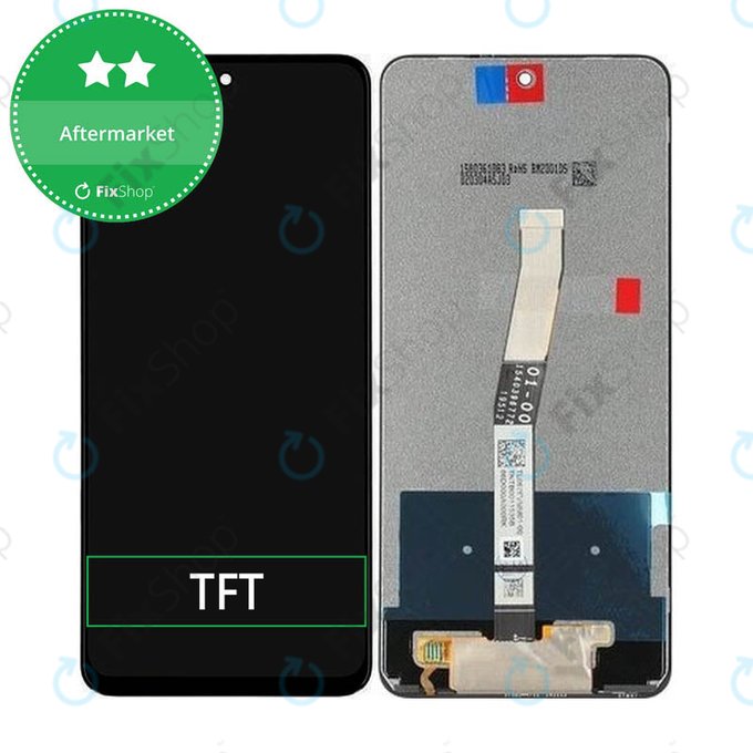 дисплей за Xiaomi Redmi Note 9 Pro Max, Redmi Note 9S, Note 9 Pro, Тъчскрийн без рамка, TFT