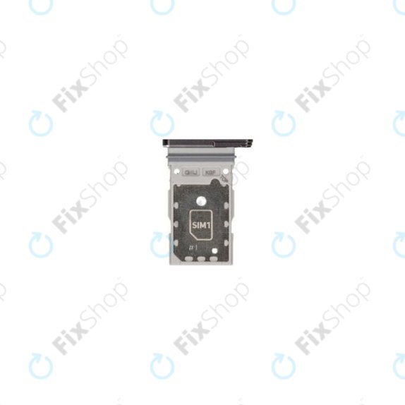 SIM държач за Samsung S21 FE G990B, GH98-46790A, сив, Gray, Genuine Service Pack