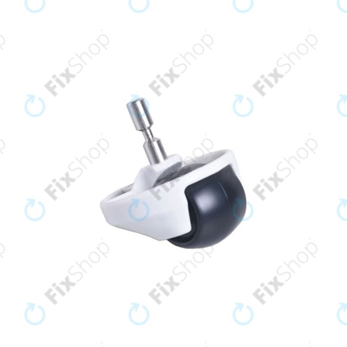 Предно колело за Xiaomi Mi Robot Vacuum Mop (Mijia 1C), 2 (Mijia 2C), 2 Pro+ (Mijia 1T), Roborock S4, S4 Max, S5 (Mijia 1S), S5 Max, S6, S6 MaxV, S6 Pure, S7, S7 MaxV, T7S Plus, G10, бял, White