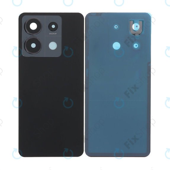 Заден капак комплект за Xiaomi Redmi Note 13 Pro 5G 2312DRA50C, Midnight Black