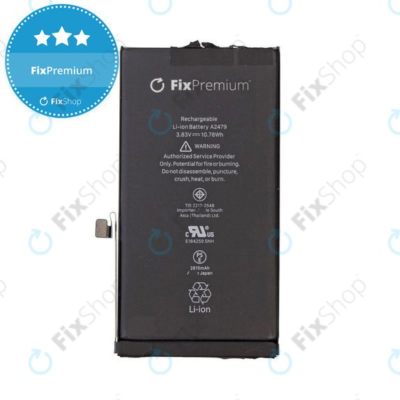 Батерия за iPhone 12, 12 Pro, 2815mAh, FixPremium