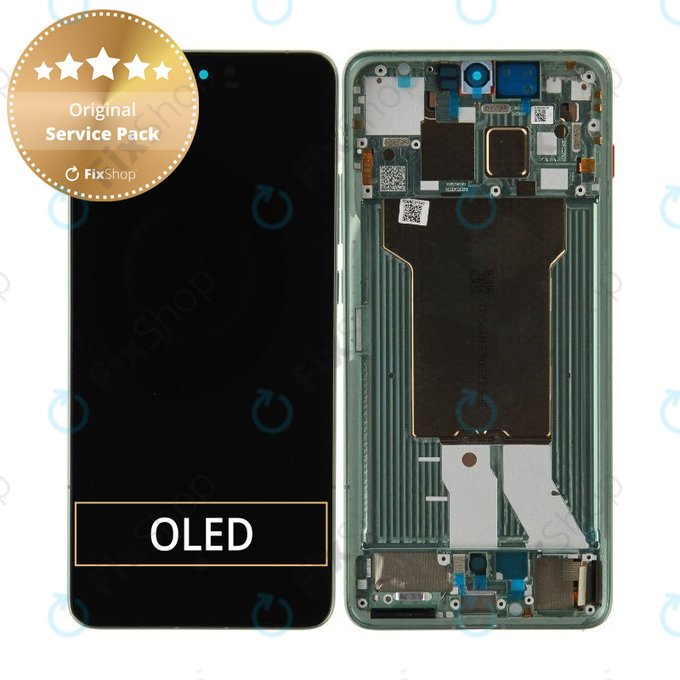 Дисплей за Motorola Edge 70, Тъчскрийн с рамка, Lily Pad, 5D68C31542, Genuine Service Pack