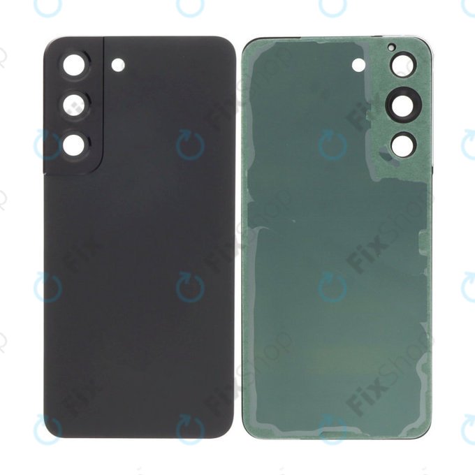 Заден капак комплект за Samsung S22 S901B, Phantom Black