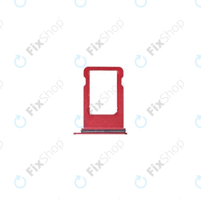 SIM държач за iPhone 8, SE (2020), SE (2022), червен, Red