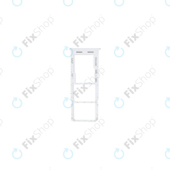 SIM държач за Samsung A13 5G A136B, GH98-47574D, бял, White, Genuine Service Pack