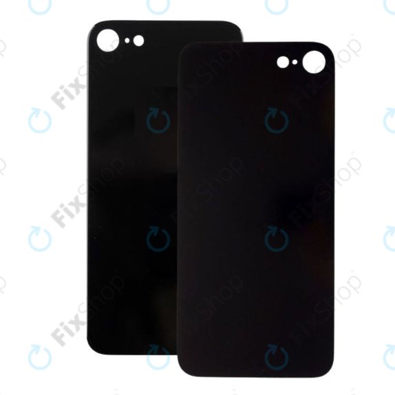 задния капак за iPhone SE (2nd Gen 2020), черен, Black