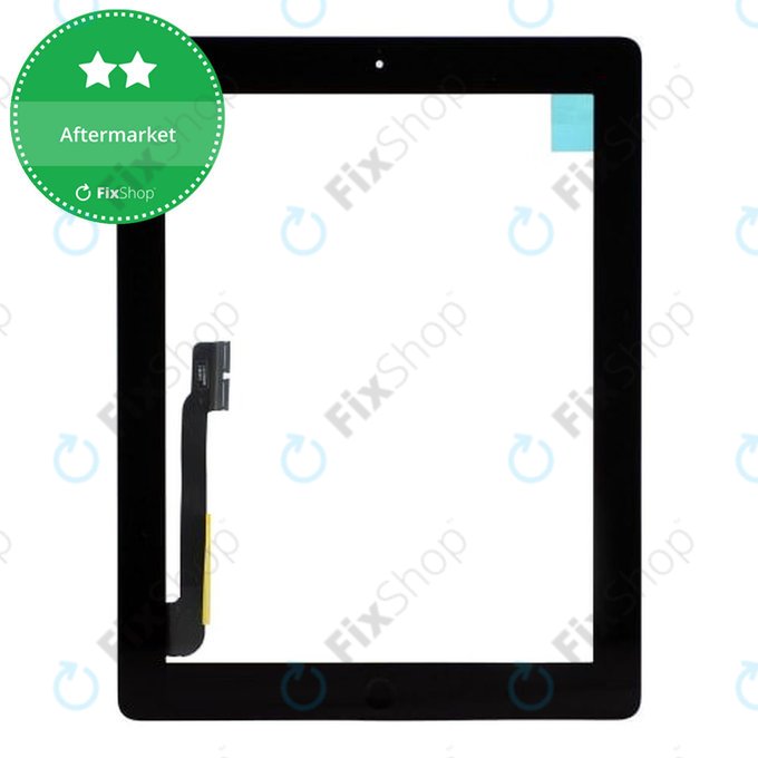 Тъчскрийн с бутон Home за iPad 3, iPad 4, Black