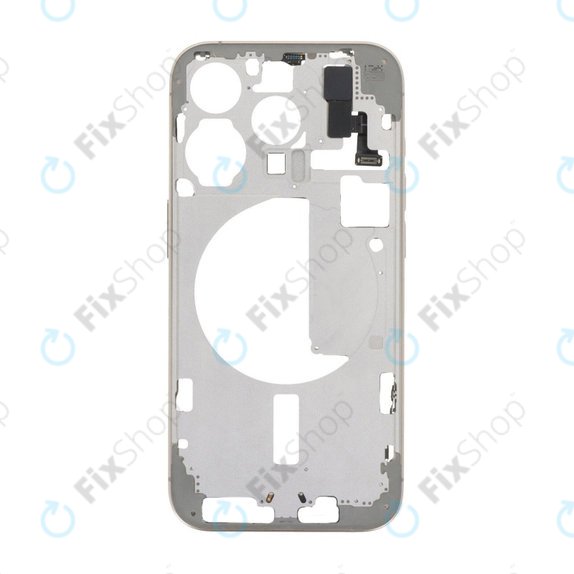 Средна рамка за iPhone 15 Pro, Natural Titanium