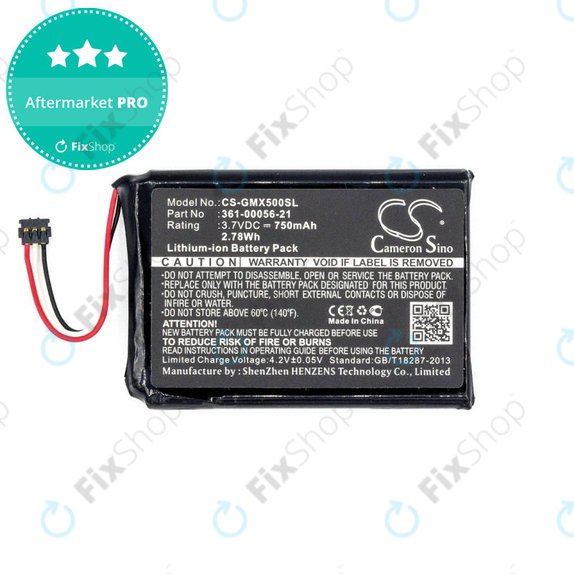 Батерия за Garmin Driveluxe 50, 750mAh, Li-Ion, 3.7V, 361-00056-21, HQ
