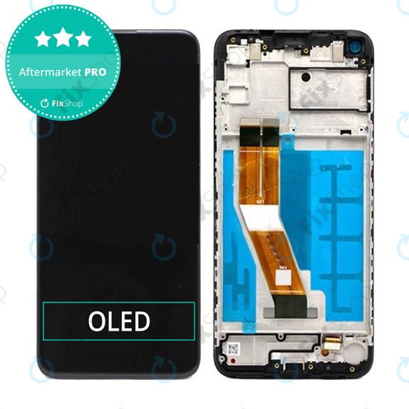 дисплей OLED за Samsung M11 M115F, Тъчскрийн и рамка
