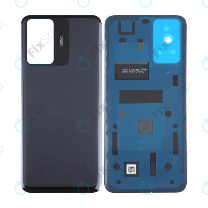 Капак на батерията за Xiaomi Redmi Note 12S, Onyx Black