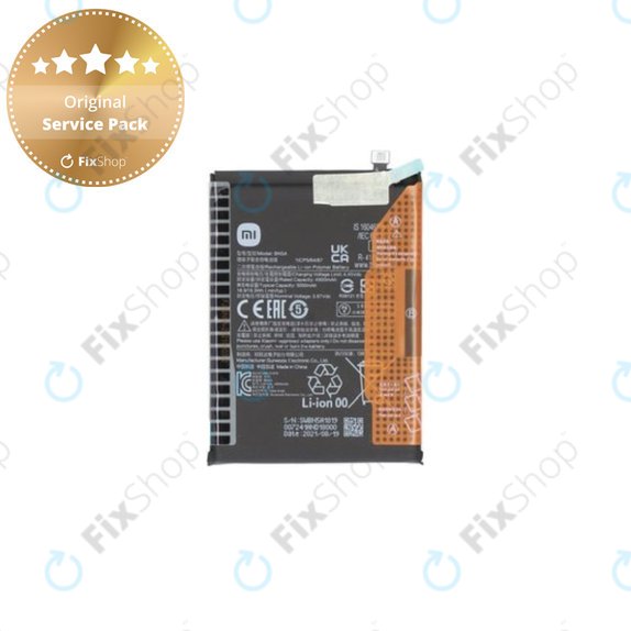 Батерия за Xiaomi Poco M3 Pro, Redmi 10, Redmi Note 10 5G, BN5A, 5000mAh - 460200006L5Z, Genuine Service Pack