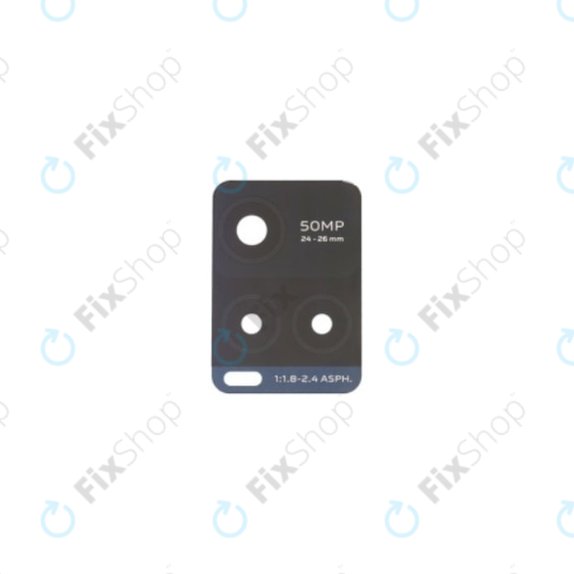 Стъкло за обектив на задната камера за Vivo Y33s V2109, черен, Black,