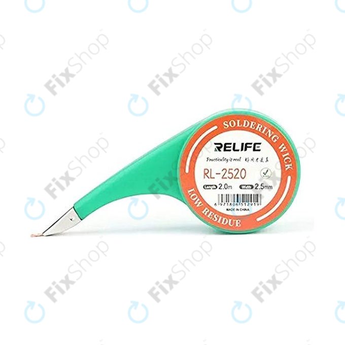Мощна оплетка за отпояване (2.5mm), Relife RL-2520