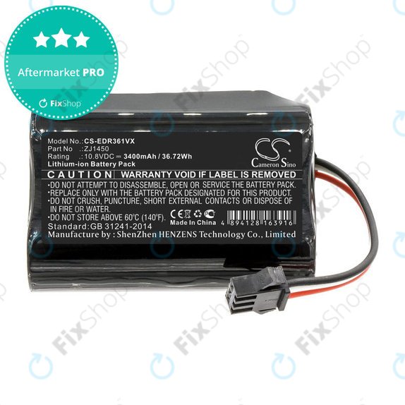 Батерия за Ecovacs Deebot Slim, D36, 3400mAh, Li-Ion, 10.8V, ZJ1450, HQ