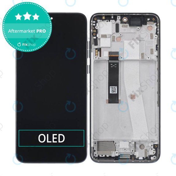 дисплей OLED за Motorola Edge 30 Neo, Тъчскрийн и рамка, Black Onyx